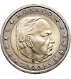 Monako, Rainier III 1949-2005. 2 Euro 2001