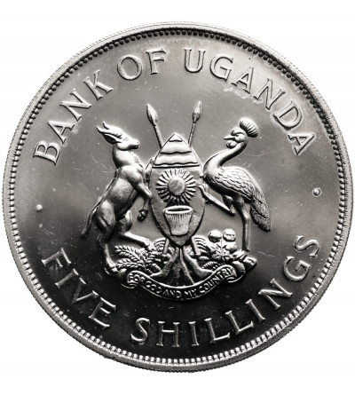 Uganda. 5 Shillings 1968, F.A.O. - Proof