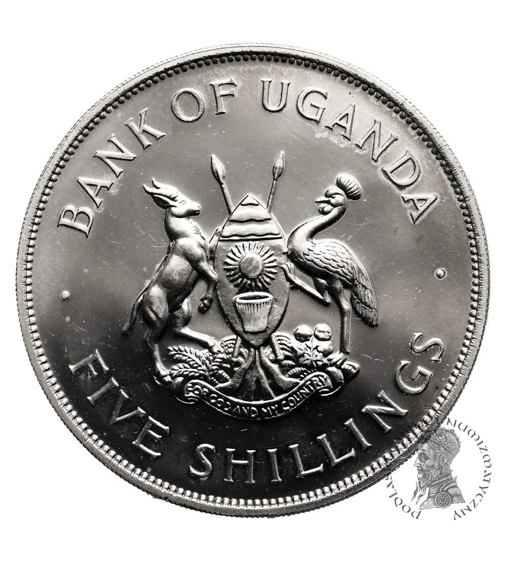 Uganda. 5 Shillings 1968, F.A.O. - Proof