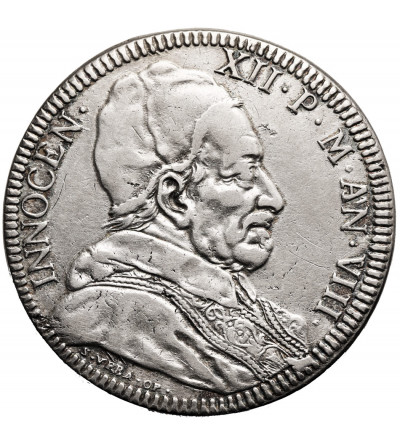 Papal States / Vatican, Innocent XII 1691-1700. Piastra 1698, AN VIII, Rome