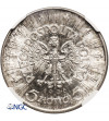 Polska. 5 złotych 1936, Józef Piłsudski - NGC MS 62