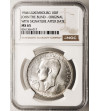 Luxembourg. 100 Francs 1946, 600th Anniversary of the Death of John the Blind at the Battle of Crécy - NGC MS 65