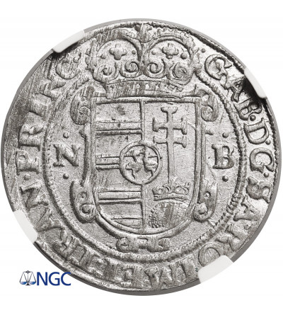 Hungary. Transylvania / Siebenbürgen. Gabriel Bethlen 1613-1629. Groschen 1627 NB, Nagybanya - NGC MS 64