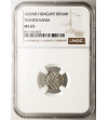 Węgry / Siedmiogród (Transylwania). Gabriel Bethlen 1613-1629. Denar 1626 NB, Nagybanya - NGC MS 65