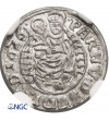 Węgry / Siedmiogród (Transylwania). Gabriel Bethlen 1613-1629. Denar 1626 NB, Nagybanya - NGC MS 65