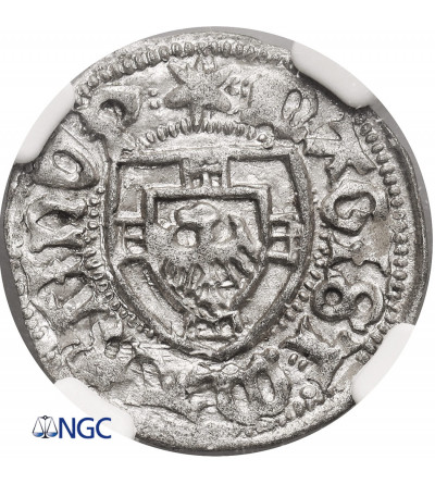 Teutonic Order / Deutscher Orden. Martin I Truchsess von Wetzhausen 1477-1489. Schilling no date, Königsberg - NGC MS 62