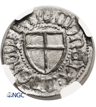 Teutonic Order / Deutscher Orden. Martin I Truchsess von Wetzhausen 1477-1489. Schilling no date, Königsberg - NGC MS 62