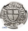 Teutonic Order / Deutscher Orden. Martin I Truchsess von Wetzhausen 1477-1489. Schilling no date, Königsberg - NGC MS 62