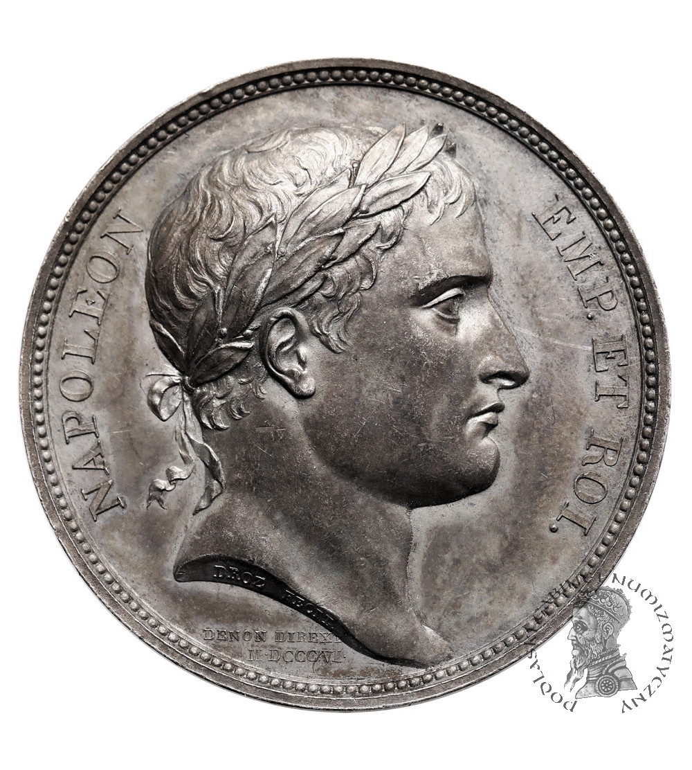 France, Napoleon I (1804 - 1814). Medal 1806 commemorating the sovereignty granted to the kings of Bavaria and Württemberg France, Napoleon I (1804 - 1814). Medal 1806 commemorating the sovereignty granted to the kings of Bavaria and Württemberg