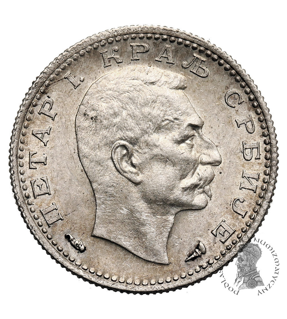 Serbia, Peter I 1903-1918. 50 para 1915