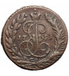 Russia, Catherine II 1762-1796. 2 Kopeks 1791 EM, Jekaterinburg