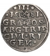 Polska, Stefan Batory 1576-1586.Trojak (3 grosze) 1581, mennica Ryga