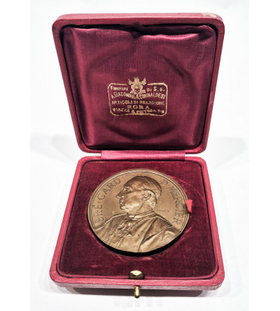 Belgia. Medal 1926 upamiętniający śmierć kardynała Desiré Felicien François Joseph Mercier
