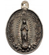 Silver religious pendant Miraculous Mother of God 1861
