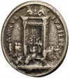 Rome. Oval religious medallion Saint Peter, Jubilee Year