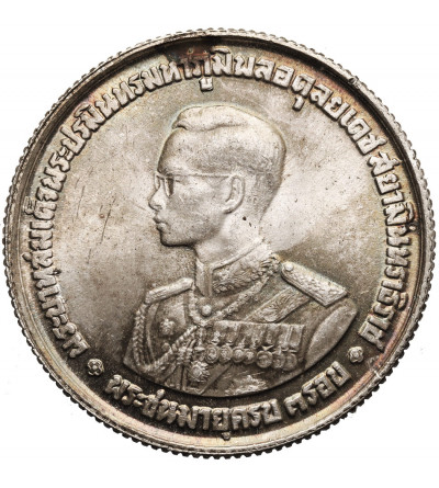 Tajlandia, Rama IX, 1946-2016. 20 Baht 1963, 36 urodziny króla Ramy IX