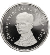 Tajlandia. 50 baht BE 2517 / 1974 AD, Ochrona dzikiej przyrody Nosorożec - Proof