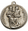 Germany, Bavaria (Bayern), Ettel. Religious pendant XIX/XX century, St. Benedict and the Miraculous Image of Ettal