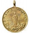 Italy. Religious pendant 1854, St. Mary Immaculate, St. Anthony of Padua