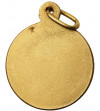 Poland. Gold religious pendant, Our Lady of Częstochowa