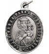 Poland, Russian Partition, Czestochowa. Oval religious pendant 1906, to commemorate the unveiling of the rebuilt tower