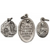 Europe. Set of three religious pendants with the Virgin Mary