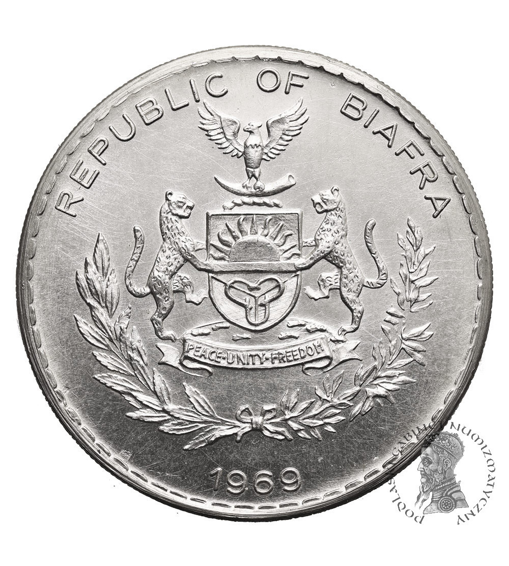 Biafra. 1 Pound 1969