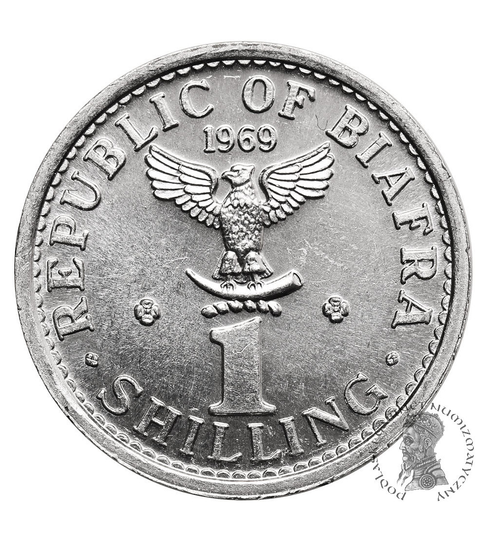 Biafra. 1 Shilling 1969