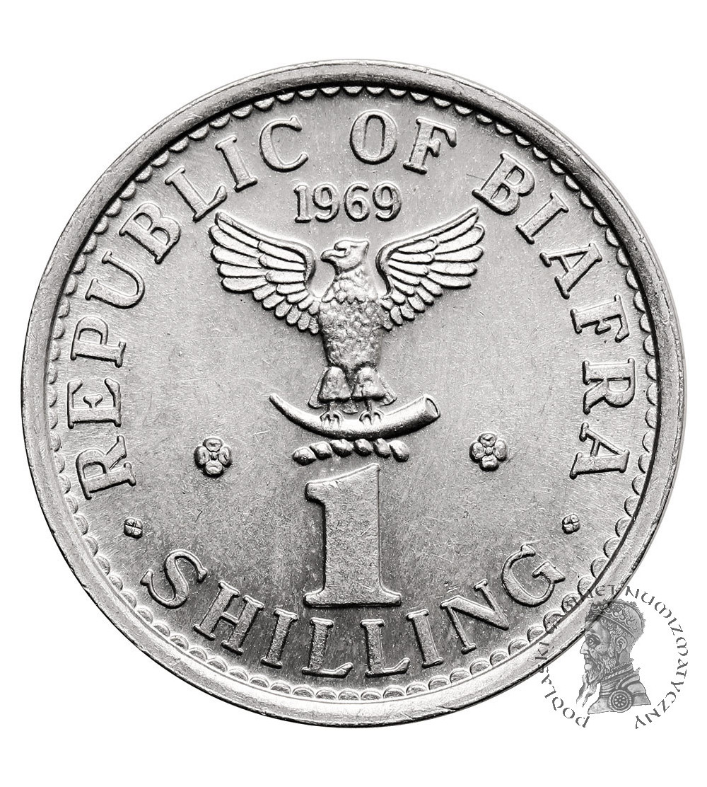 Biafra. 1 Shilling 1969