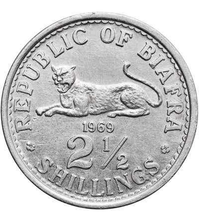 Biafra. 2 1/2 Shilling 1969