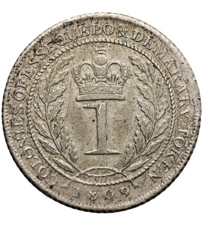 Essequibo & Demerary. 1 Guilder 1809, George III