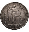 France, Constituence, 1792-1793. Écu constitutionell (6 Livres) 1792 / L'AN 4,  A, Paris mint