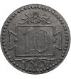 Danzig, Free City. 10 Pfennig 1920, small number 10