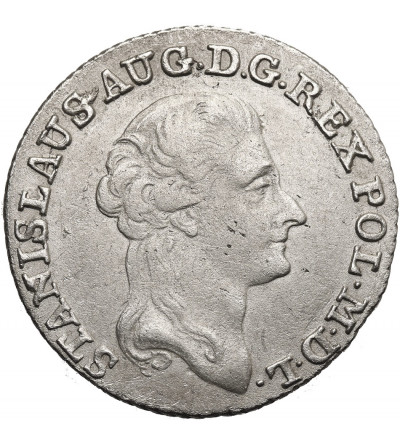 Polska, Stanisław August Poniatowski 1764-1795. Złotówka 1791 EB, Warszawa