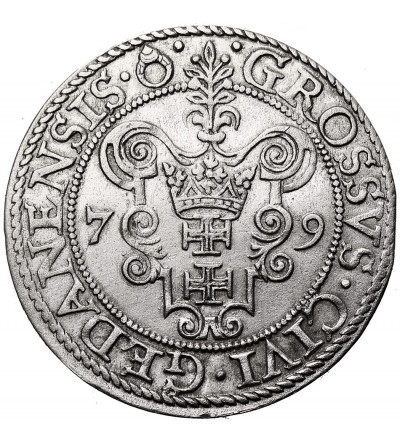 Poland, Stefan Batory 1576-1586. Grosz 1579, Gdansk (Danzig)