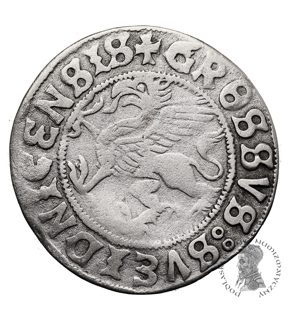 Śląsk, Świdnica. Grosz miejski, bez daty (ok. 1506), Gryf / Św. Wacław Śląsk, Świdnica. Grosz miejski, bez daty (ok. 1506), Gryf / Św. Wacław