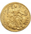 Państwo Papieskie, Benedykt XIV 1740-1758. Cekin (Zecchino) 1754, Rzym