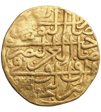 Egipt / Turcja, (Imperium Osmańskie). Sulejman I, 1520-1566 AD. AV Sultani (Dinar), AH 926 / 1520 AD, Misr