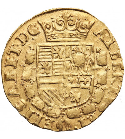 Niderlandy Hiszpańskie. Albert i Izabela, 1598-1621. Dubbele Albertijn 1604, Brabancja, Antwerpia