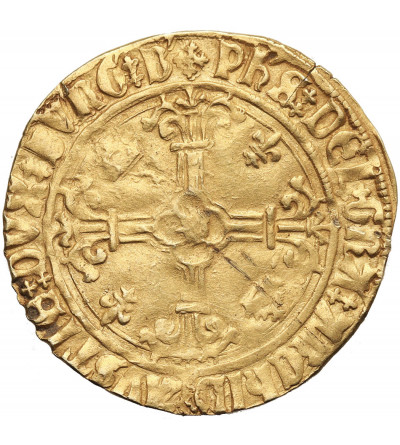 Niderlandy, Brabancja. Filip I Piękny, 1482-1506. Goldgulden (Philippusgoudgulden), bez daty (ok. 1500-1506), Antwerpia
