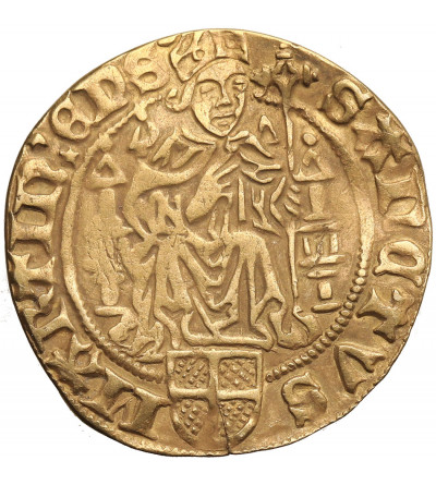 Netherlands, Bishopric of Utrecht. David van Bourgondië, 1455-1496. Goldgulden (St. Martinsgoldgulden), no date (ca. 1464)