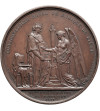 Belgia, Leopold II (1865 - 1909), Liege. Medal 1877 upamiętniający 50 rocznicę założenia Królewskiego Konserwatorium Muzycznego
