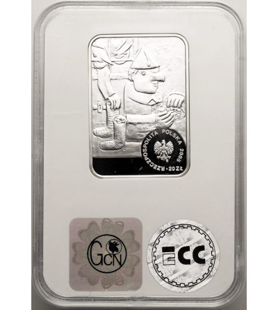 Poland. 20 Zlotych 2005, Tadeusz Makowski - Proof GCN ECC PR 69
