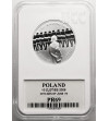 Poland. 10 Zlotych 2006, 30th Anniversary of June '76 - Proof GCN ECC PR 69