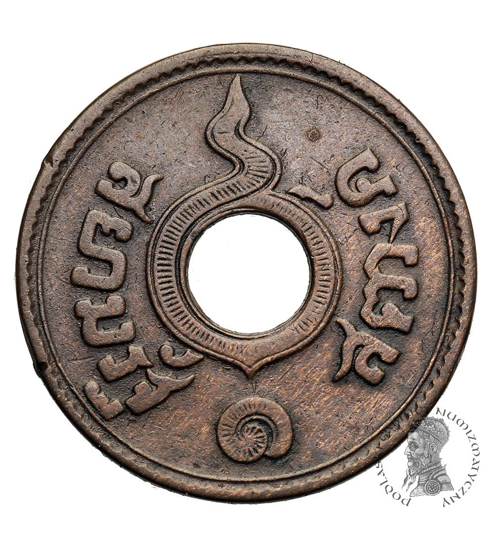 Thailand, Rama V 1868-1910. 1 Satang, RS 128 / 1909 AD
