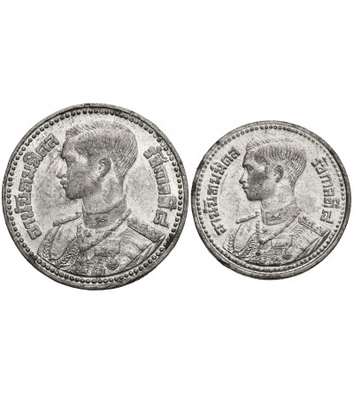 Tajlandia, Rama IX 1946-2016. Zestaw 5, 10 Satang, BE 2489 / 1946 AD