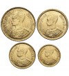 Thailand, Rama IX 1946-2016. Set: 5, 10, 25, 50 Satang, BE 2500 / 1957 AD