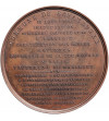 Belgia, Leopold I (1831-1865), Schaerbeek. Medal upamiętniający uroczyste inauguracje z dnia 15 sierpnia 1865