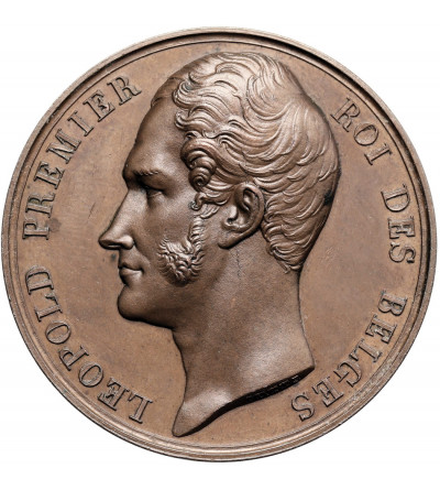 Belgia, Leopold I (1831-1865). Medal 1839 z Corocznych Wyścigów Konnych