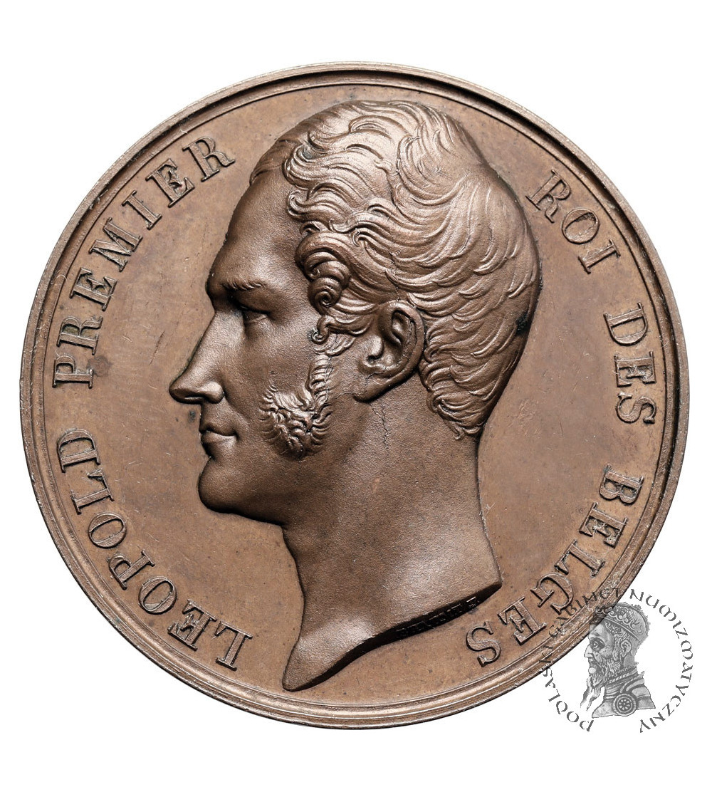 Belgium, Leopold I (1831-1865). Medal 1839 from the Annual Horse Races Belgium, Leopold I (1831-1865). Medal 1839 from the Annual Horse Races